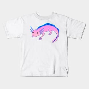 Axolotl Pink Kids T-Shirt